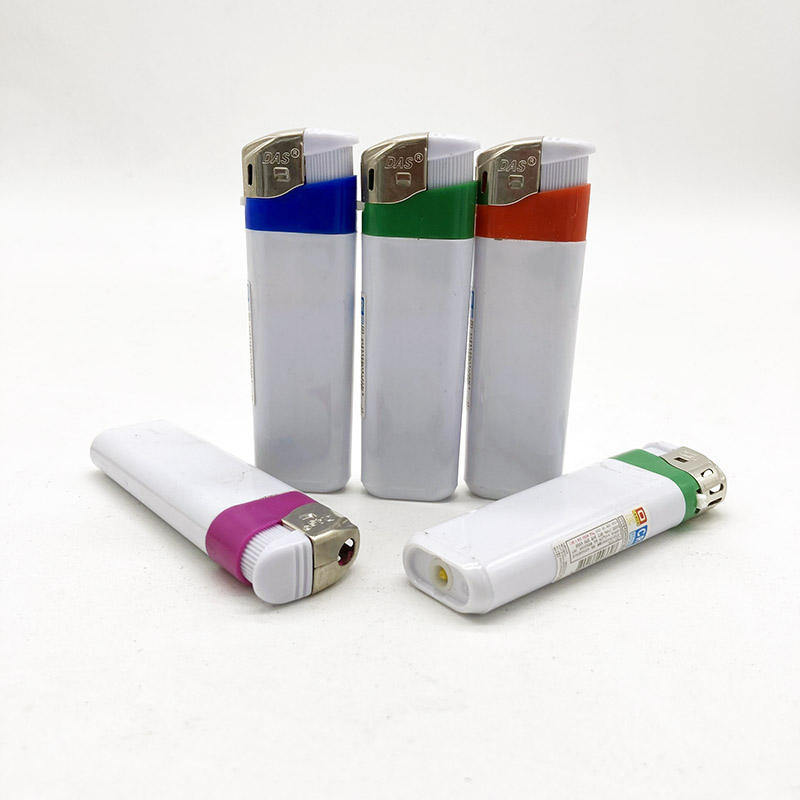 Dy-588 Wholesale Cheap Cigarette Electric Sollid Color Lighter