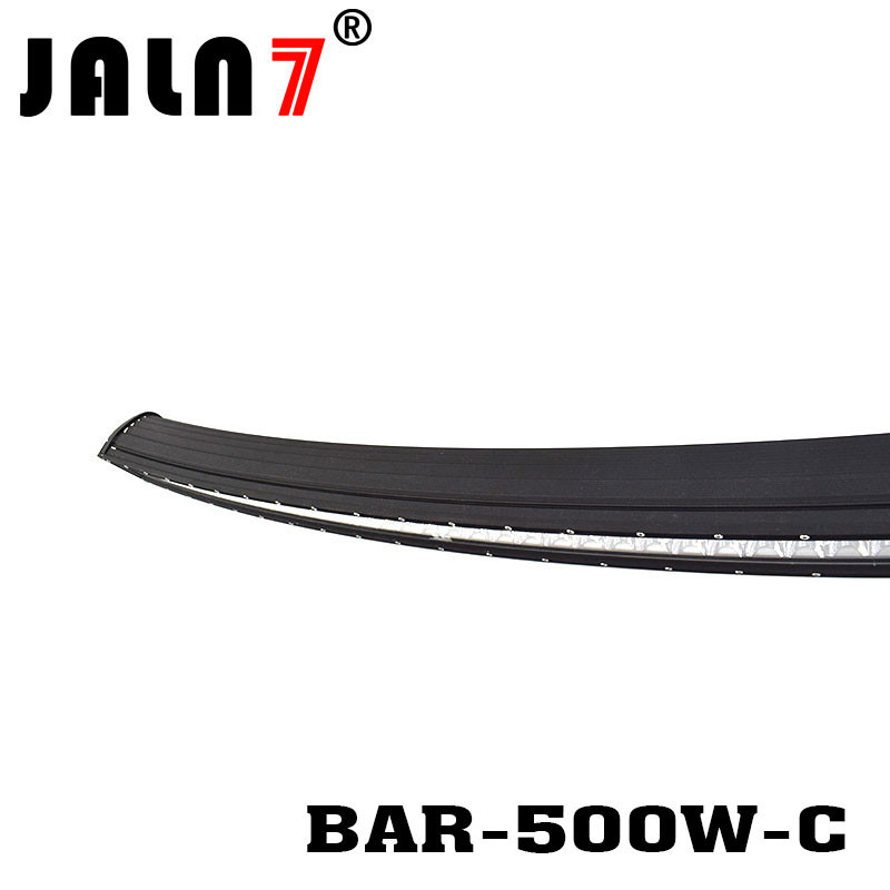 LED Light Bar JALN7 52Inch 500W Curved CREE Original Spot LED Driving Lamp Super Bright Off Road Lights LED Work Light