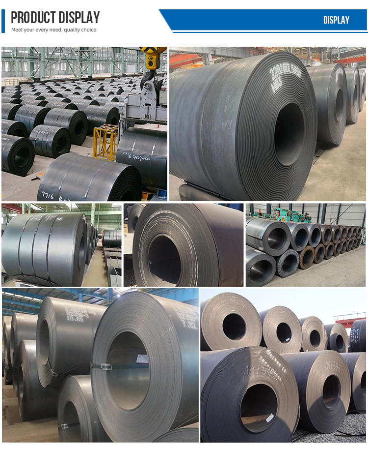 0.2mm-3mm Thickness Metal Iron Steel Hot Rolled Coil Hrc S235jr S235 ASTMA36