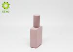 Pink Glass Perfume Bottles , Customizable 30ml Empty Fragrance Oil Bottles