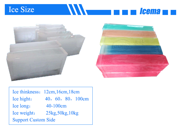 Commercial 10 Ton Ice Block Making Machine