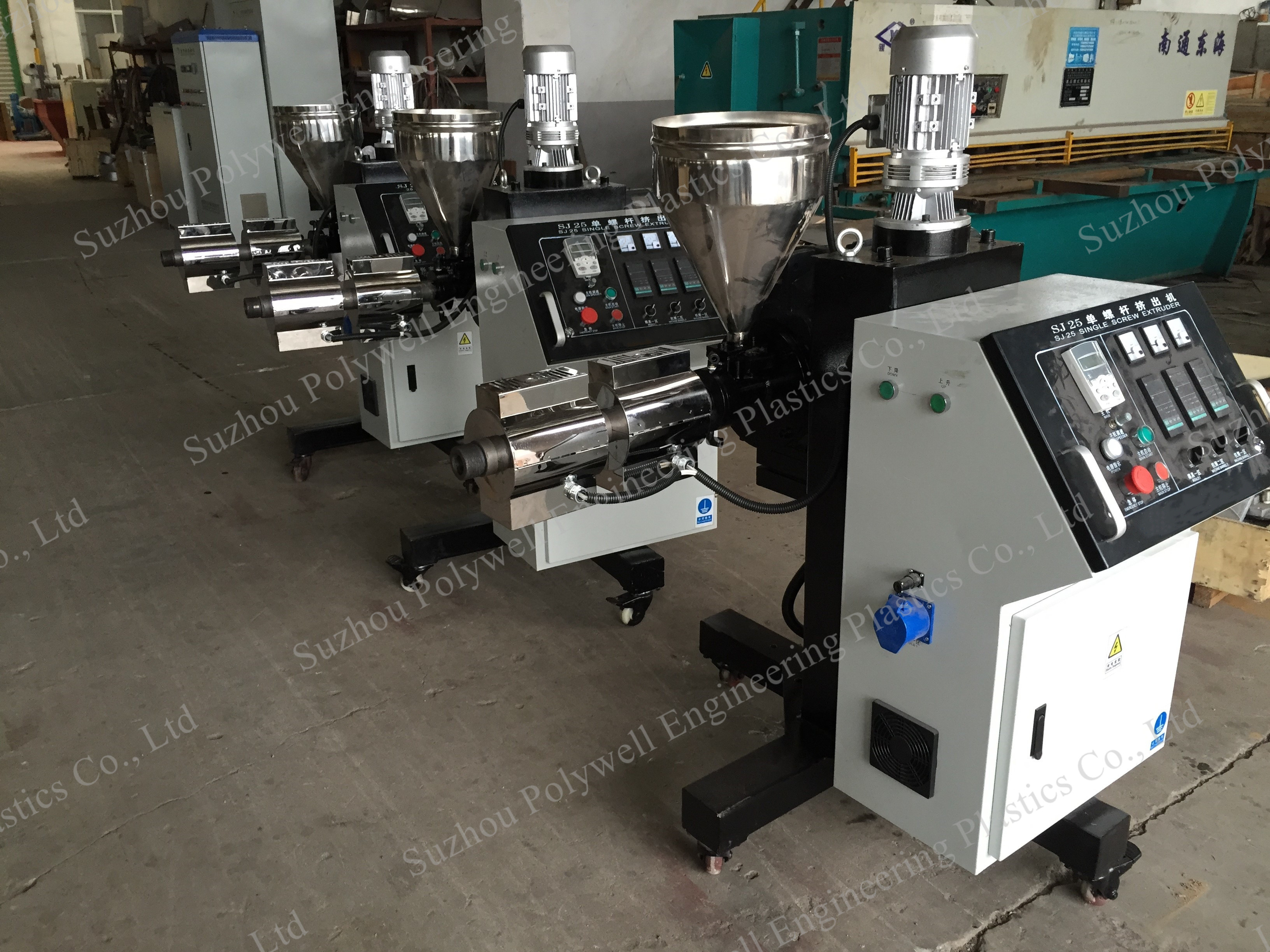 UPVC Profile Extrusion Machinery Profile Production Line Window And Door Profile Frame Extruder Machine