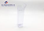 Hard Plastic Clear PVC Packaging Boxes 0.3mm Thickness High Durability 18cm