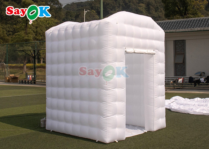 White Inflatable Hot Yoga Dome Tent For Home Portable Personal Yoga Room