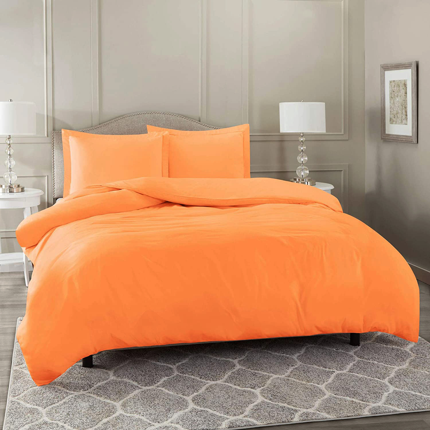 Customized Bedding Set Designs 60 Fabric Count Brushed Microfiber Single Duvet Cover