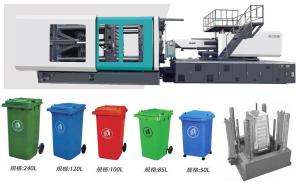 Quality CE Energy Saving Injection Molding Machine For Outdoor Trash Can Making wholesale