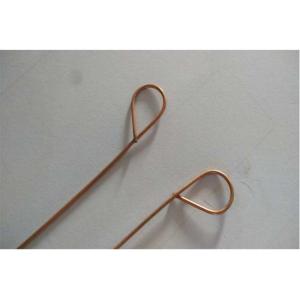 Quality Cable Double Loop Copper Wire Ties Carbon Steel 1.2mm X 120mm 100mm wholesale