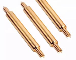 Quality High Current Brass Double Ended POGO Pin PCB Spring Loaded Electrical Contact wholesale
