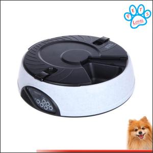 Quality 6 Meal LCD Digital auto dog feeder Meal Dispenser Bowls with Recorder China factory wholesale