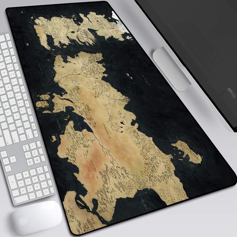 Minglu GMP-040 Top popular Adventure Non-Slip Mouse Pad Rectangle Rubber gaming mouse pad game mat