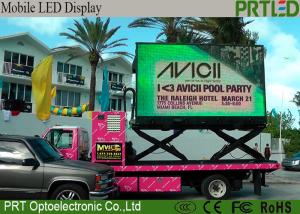 Quality Slim Outdoor Truck Mobile LED Display P6.25 Energy Saving With Wide Viewing Angle wholesale