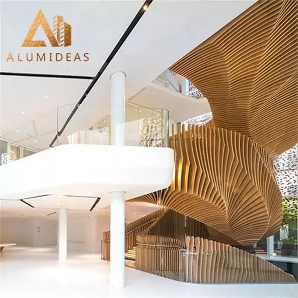 Internal aluminum panels