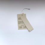 Emboss Deboss Luxury Bag Hang Tag , T Shirt Apparel Swing Tags Eco Friendly