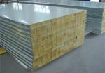 Fire Proof Rock Wool Galvanised Steel Roofing Sheets Environment Friendly