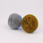 Wear Resistance Metal Scourer With Handle Multifunctional Fast Drying