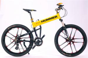 Quality High grade OEM customized logo Shimano M610 aluminium alloy folding mountain bicycle for travel wholesale
