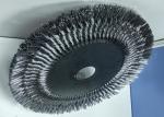 Knot Wire Wheel Brush 350mm Carbon Steel 0.8mm Wire