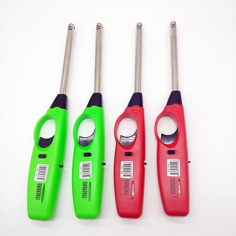 Wholesale Hot Selling BBQ Kitchen Lighter with Gas Refillable