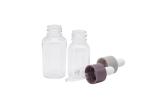 20ml 30ml 50ml Cylinder Plastic Cosmetic Dropper Bottle Grey Personal Care