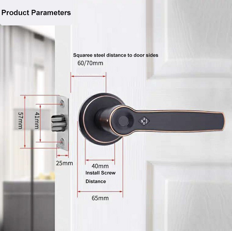 Fingerprint Smart WIFI Door Lock