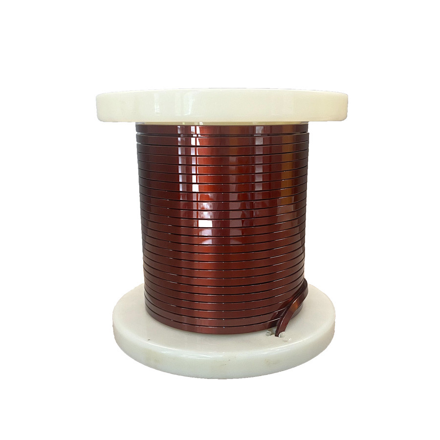 HEVW-240P Rectangular Flat Enameled Copper Wire Polyimide Corona Resistant
