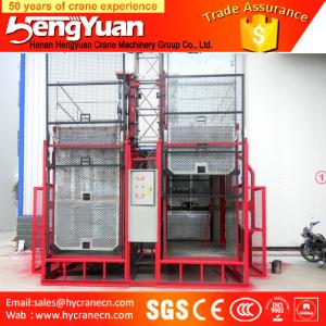 Quality SC100/100 Material Hoist/Building hoist/construction lifting hoist/cargo lift wholesale
