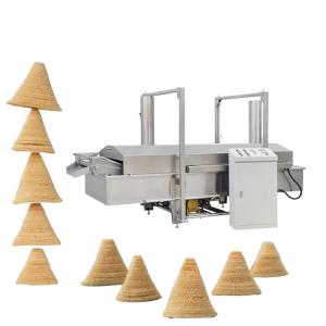 Quality 300kg/H Fried Snack Production Line Sala Bugles Rice Crust Machine wholesale