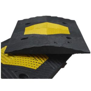 Quality 500*300*40mm Pressure Resistant PVC Speed bump For Parking Lot wholesale