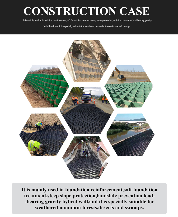 Honeycomb Restraint System for Soil Stabilization and Steep Slope Protection