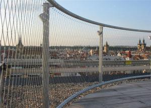 Quality 2.5mm Architectural Wire Mesh , Stainless Rope Mesh wholesale