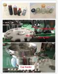 1500BPH-3000BPH Screw Capping Equipment Rotary Plate To Positioning