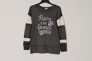 Quality 55% Cotton Ladies Casual Sweatshirts wholesale