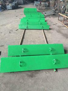 Quality Bucket Cap Rail Alloy Steel Castings D14901475 Yield Strength 585Mpa wholesale