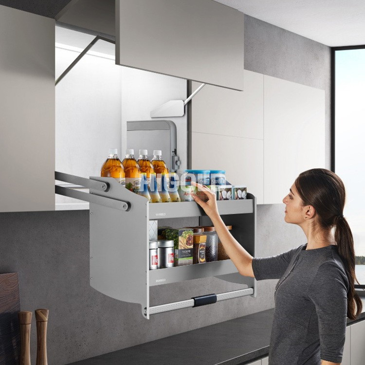 Lacquer Surface Treatment Wooden Cabinets for Customized Veneer Color Kitchen Furniture
