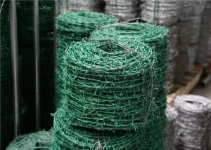 China Pvc Coated Iron Security Barbed Wire For Airport Prison Security Fence on sale