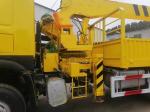 HOWO 6X4 Truck Mounted Crane Top of 12t Straight Boom Crane 16t Folding Crane
