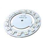 WS2811 built-in 16 round 5050 RGB full-color LED module