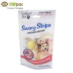 Snack Pet Food Packaging Bag Aluminum Foil Custom Printed Plastic Zip Lock