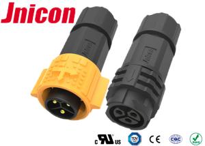 Quality M19 Push Locking Waterproof Plastic Connector , Circular Power Connector Impact Resistance wholesale