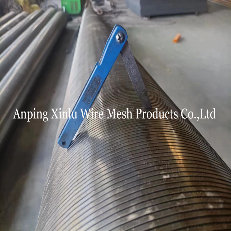 3x6mm Wire Water Well Screen Pipe 1" to 200" for Oil/Gas/Mining/Motor/Pump/Sewage Treatment/Groundwater Treatment/Waste