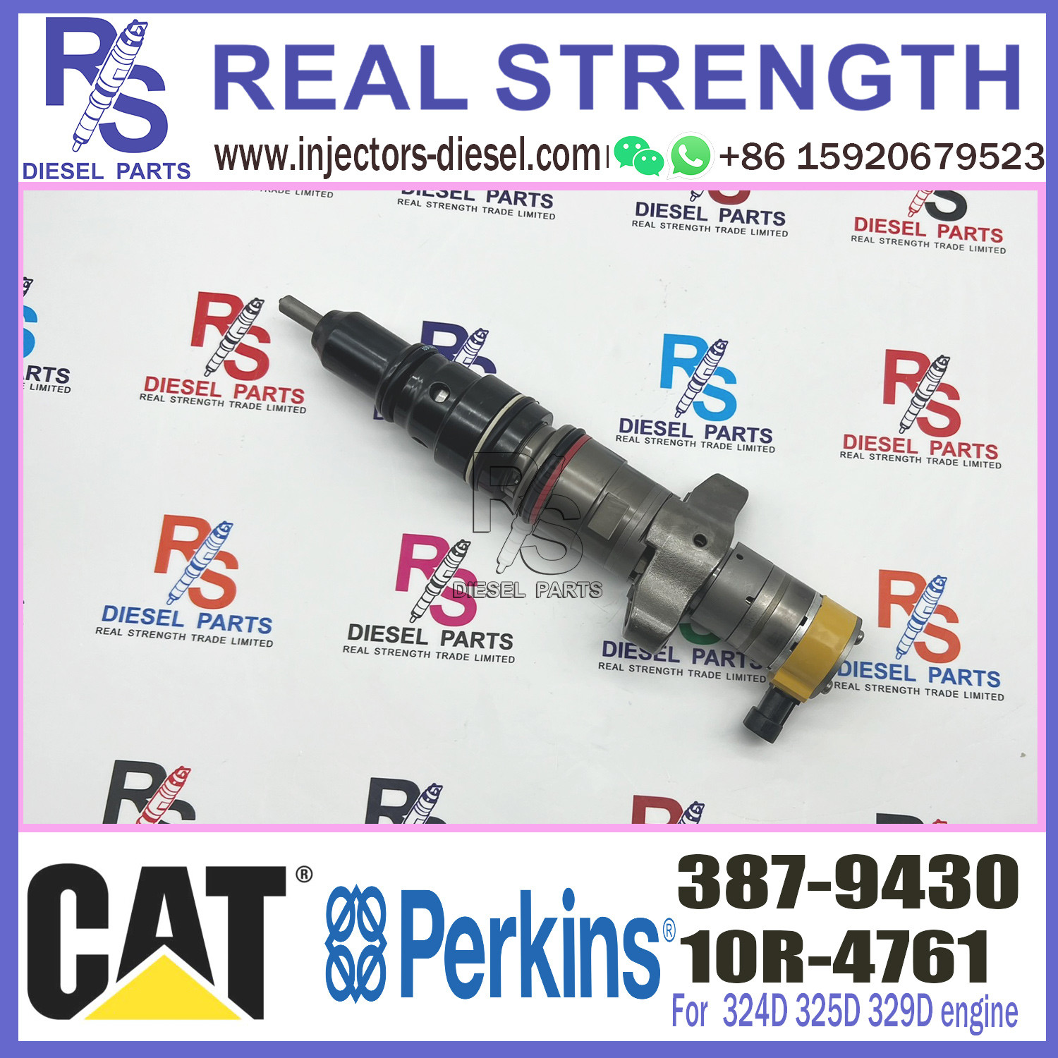 Cat Engine Injector 3879430 Diesel Pump Fuel Injector Sprayer 387-9430 For Caterpillar C7 Engine 20r-8057 10r-4761