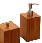 Customized Bamboo Bathroom Supplies 5 Piece Bamboo Bath And Vanity Box