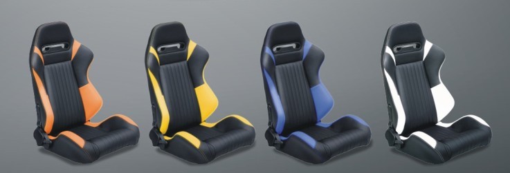 Adjustable Universal PU Leather Sport Car Racing Seats For Adult