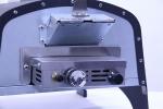 Stainless Steel Portable Wood Fire Pizza Oven With Chimney Embers For Camping