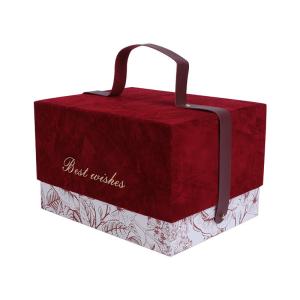 Quality Luxury Cardboard Paper Holiday Gift Empty Box Portable Cosmetic Jewelry Packaging wholesale