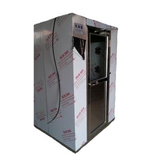 Quality 2 Person 2 Sides Stainless Steel Air Shower Cabin with Automatic Door and 3000W Power wholesale