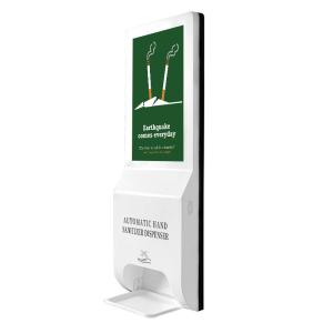 Quality 21.5&quot; 1920*1080 Advertising Kiosk Hand Sanitizer Dispenser wholesale