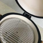 15inch Iron ceramic grill, ceramic BBQ, ceramic kamado, ceramic egg grill,