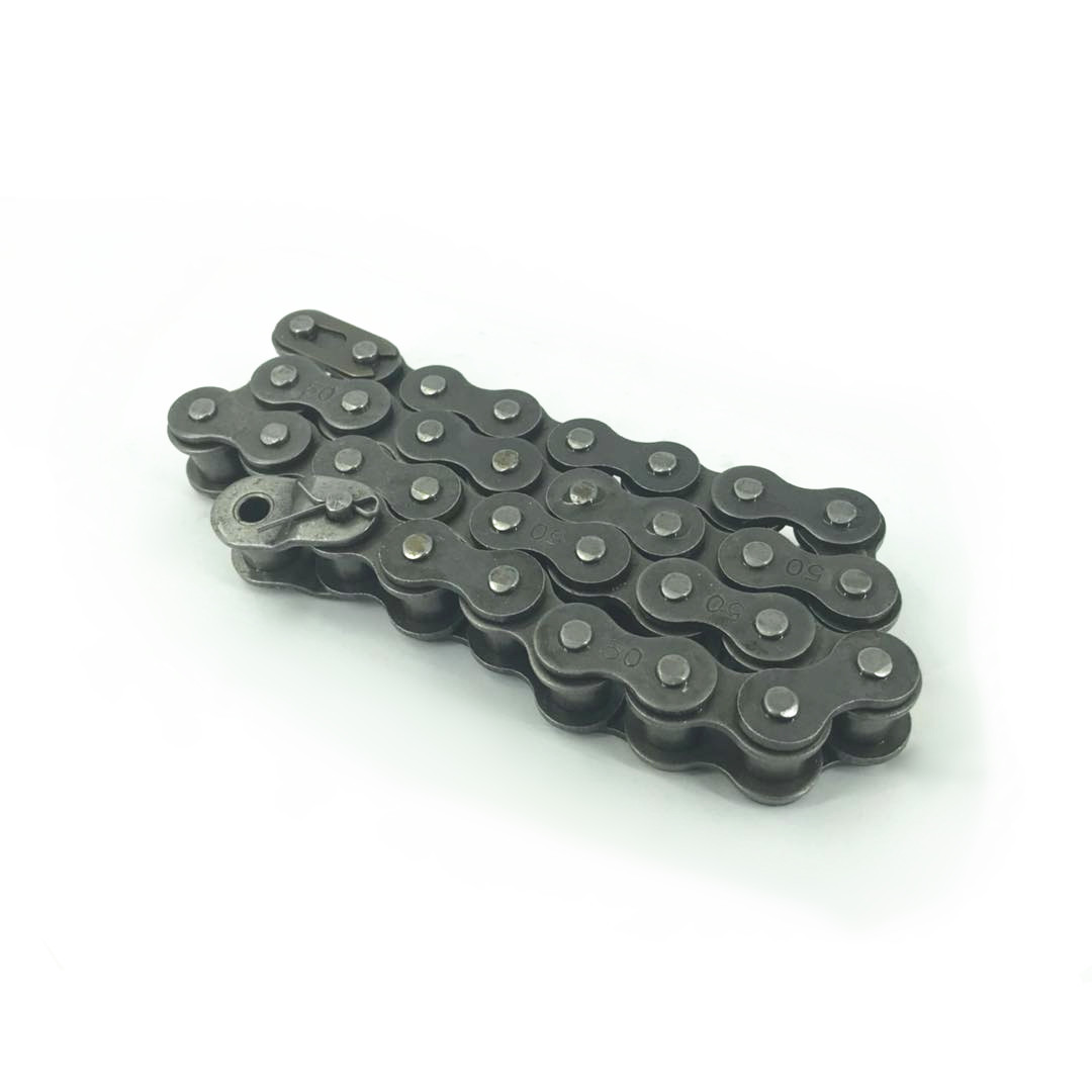 10A/50 40MN Steel A Standard 50 Roller Chain Pitch 15.875mm Nature Color