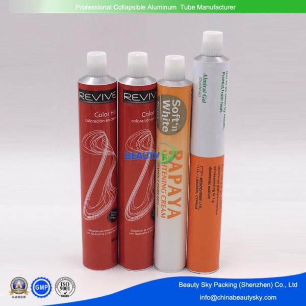 Dia 25mm Colorful Metal Tube Empty Aluminium Tubes for Hair Color cream with